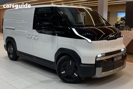 White 2026 Kia Pv5 Van Cargo S Long Range