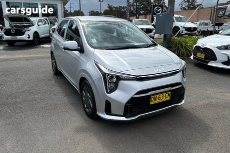 Silver 2025 Kia Picanto Hatchback Sport (Pe2)