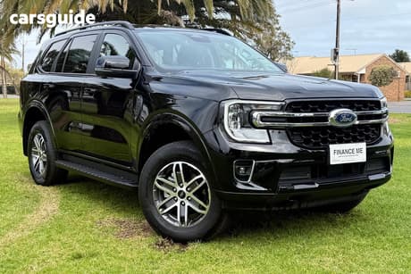 Black 2026 Ford Everest Wagon Trend (4Wd)