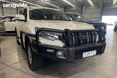 White 2020 Toyota Landcruiser Prado Wagon Gxl