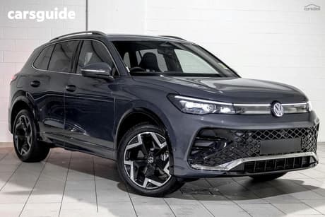 Grey 2025 Volkswagen Tiguan Wagon 150Tsi R-Line