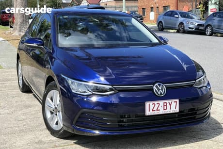 Blue 2021 Volkswagen Golf Hatchback 110 Tsi