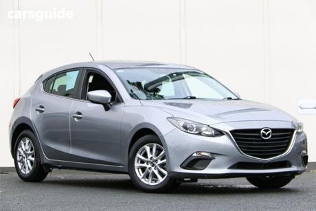 Silver 2014 Mazda 3 Hatchback Maxx