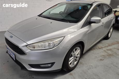 Silver 2016 Ford Focus Hatchback Trend