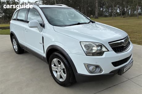 White 2011 Holden Captiva Wagon 5 (Fwd)