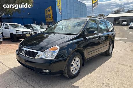 Black 2012 Kia Grand Carnival Wagon Platinum