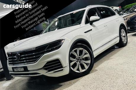 White 2021 Volkswagen Touareg Wagon 210Tdi Elegance