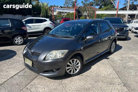 Grey 2007 Toyota Corolla Hatchback Levin Sx