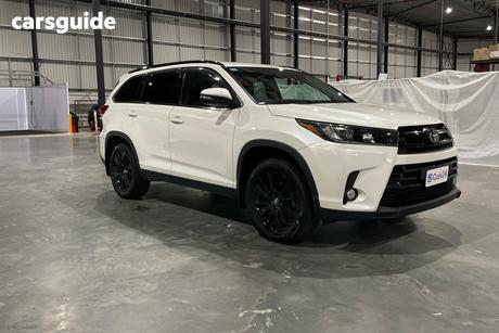 White 2019 Toyota Kluger Wagon Gxl Black Edition (2Wd)
