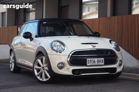 Cream 2015 Mini Cooper Hatchback S