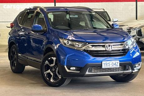 Blue 2017 Honda CR-V Wagon Vti-S (Awd)