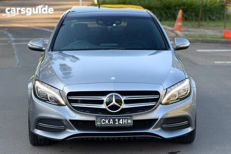 Grey 2014 Mercedes-Benz C250 Sedan