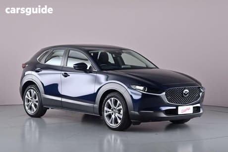 Blue 2022 Mazda CX-30 Wagon G20 Evolve (Fwd)
