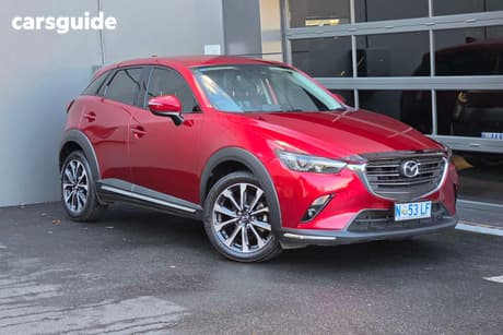 Red 2021 Mazda CX-3 Wagon S Touring (Fwd)