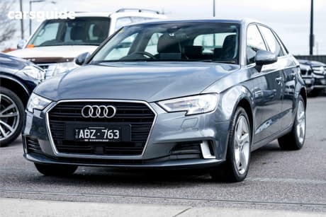Grey 2019 Audi A3 Sportback 40 Tfsi Sportback (2.0 Tfsi)