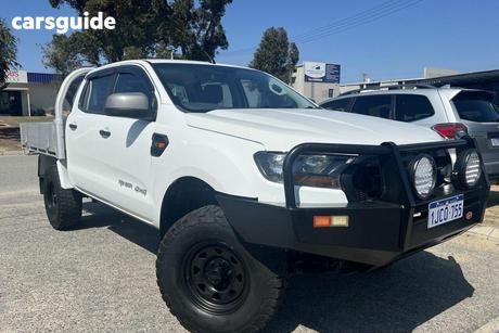 White 2017 Ford Ranger Dual Cab Utility Xls 3.2 (4X4)