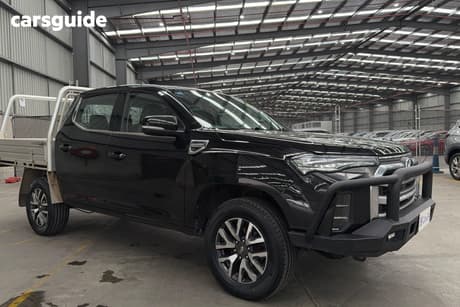 Black 2022 LDV T60 Double Cab Utility Max Pro (4X4)