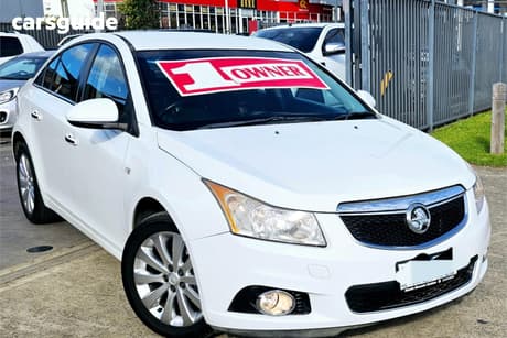 White 2014 Holden Cruze Sedan Z-Series