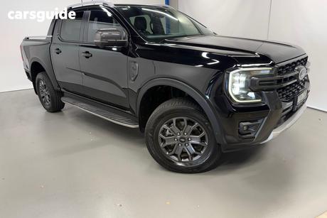 Black 2022 Ford Ranger Double Cab Pick Up Wildtrak 2.0 (4X4)
