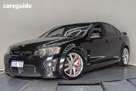 Black 2007 HSV Clubsport Sedan R8 R