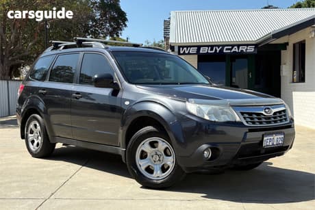 Grey 2011 Subaru Forester Wagon X
