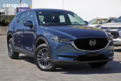 Blue 2021 Mazda CX-5 Wagon Maxx Sport (Fwd)