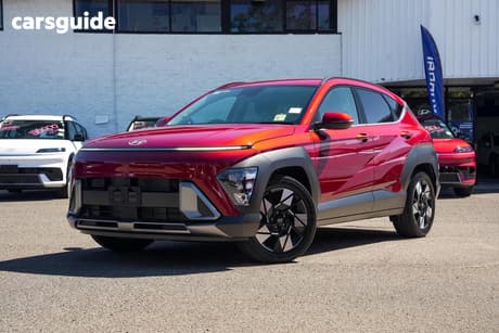 Red 2026 Hyundai Kona Wagon Elite