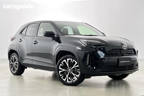 Black 2025 Toyota YARIS CROSS HYBRID Hatch YARIS CROSS HYBRID URBAN 1.5L AUTO CVT HATCH