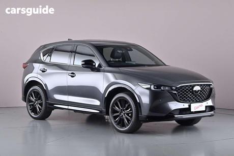 Grey 2022 Mazda CX-5 Wagon Gt Sp (Awd)