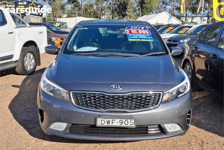 Grey 2018 Kia Cerato Hatchback Sport