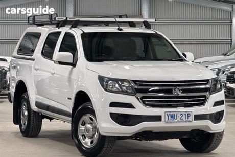 White 2018 Holden Colorado Crew Cab Pickup Ls (4X4)