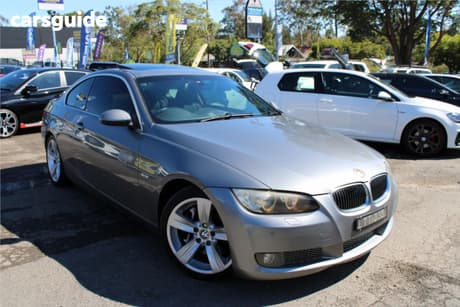 Grey 2009 BMW 335I Coupe 35I