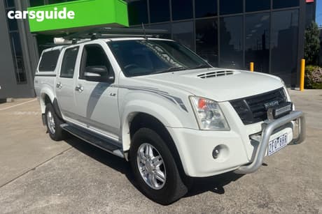 White 2011 Isuzu D-MAX Crew Cab Utility X-Runner (4X2)