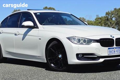 White 2013 BMW 320D Sedan 20D