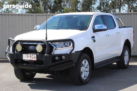 White 2021 Ford Ranger Super Cab Utility Xlt 3.2 (4X4)