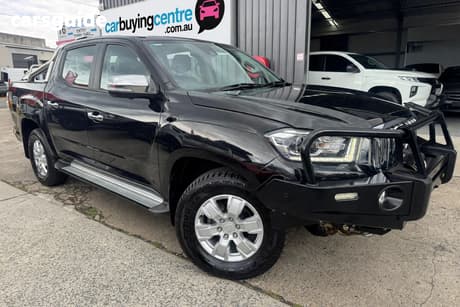 Black 2021 LDV T60 Double Cab Utility Luxe (4X4)