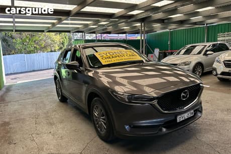 Grey 2017 Mazda CX-5 Wagon Touring (4X4)