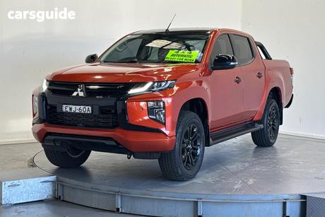 Orange 2022 Mitsubishi Triton Double Cab Pick Up Gsr (4X4)