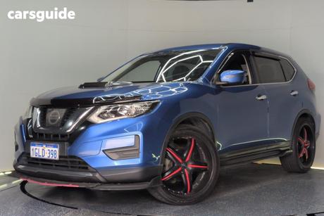 Blue 2017 Nissan X-Trail Wagon St (2Wd)