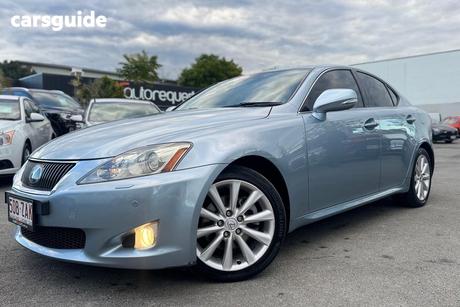 Blue 2010 Lexus IS250 Sedan Sports Luxury