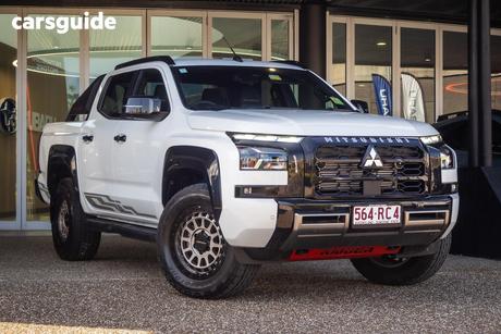 White 2026 Mitsubishi Triton Double Cab Pick Up Raider (4X4)