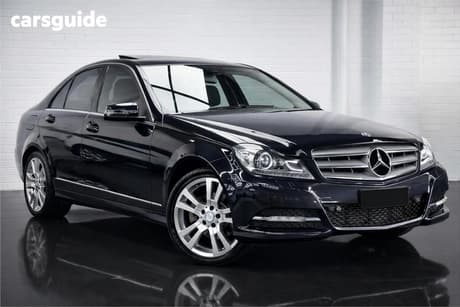 Black 2013 Mercedes-Benz C250 Sedan Avantgarde Be