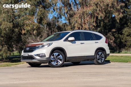 White 2014 Honda CR-V Wagon Vti-L (Adas)