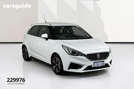 White 2023 MG MG3 Hatchback Excite (With Navigation)