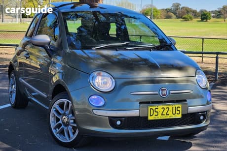 Green 2011 Fiat 500 Hatchback By Diesel