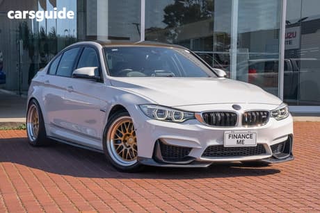 White 2016 BMW M3 Sedan