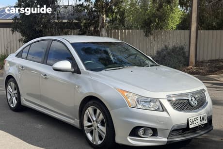 Silver 2013 Holden Cruze Sedan Sri V