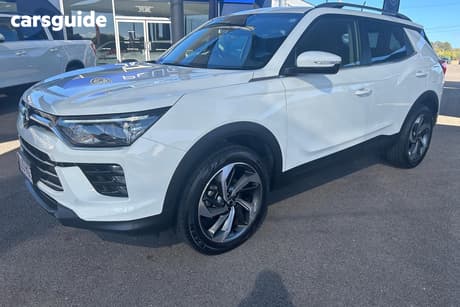 White 2023 Ssangyong Korando Wagon Ultimate