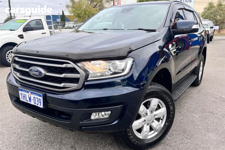 Blue 2022 Ford Everest Wagon Ambiente (Rwd)