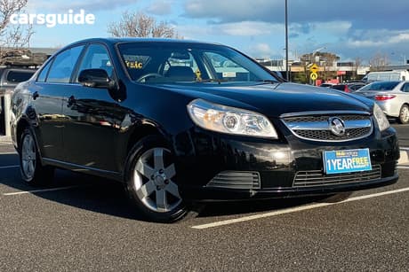Black 2007 Holden Epica Sedan Cdx